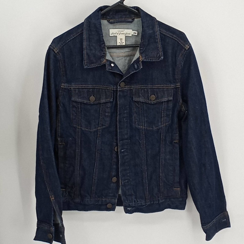 LOGG by H & M Mens Blue Denim Jacket Size Small